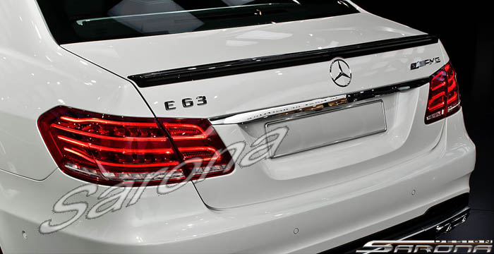 Custom Mercedes E Class  Sedan Trunk Wing (2010 - 2016) - $290.00 (Part #MB-100-TW)